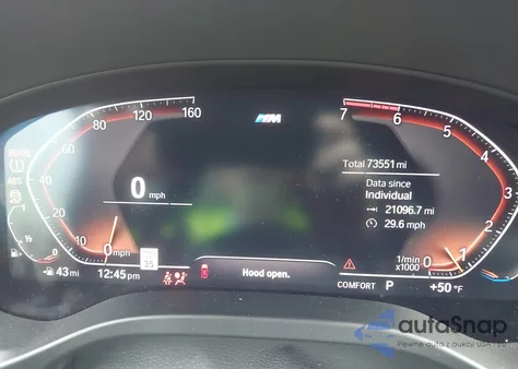 2020 BMW X3 Sdrive30I из США, поврежденный, VIN 5UXTY3C08L9B77304